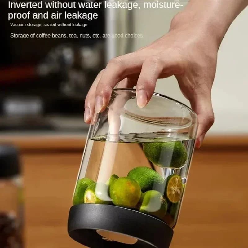 Vákuumos üveg kávé- és teafűtartó zárható fedéllel, több űrtartalomban