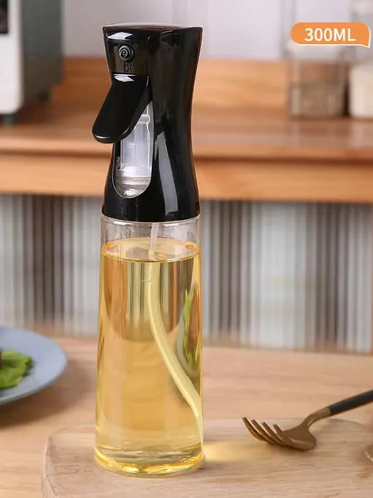 Kézi olajpermetező flakon konyhába és forrólevegős sütőhöz, 100/200/300/500 ml