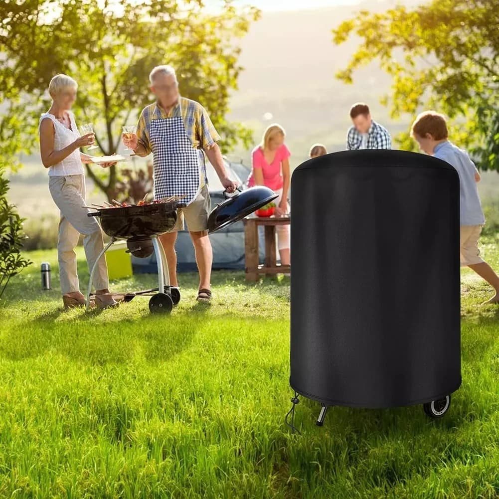 Raweao vízálló gömbgrill takaró Weber grillekhez, időjárásálló Oxford védőhuzat, 57 cm