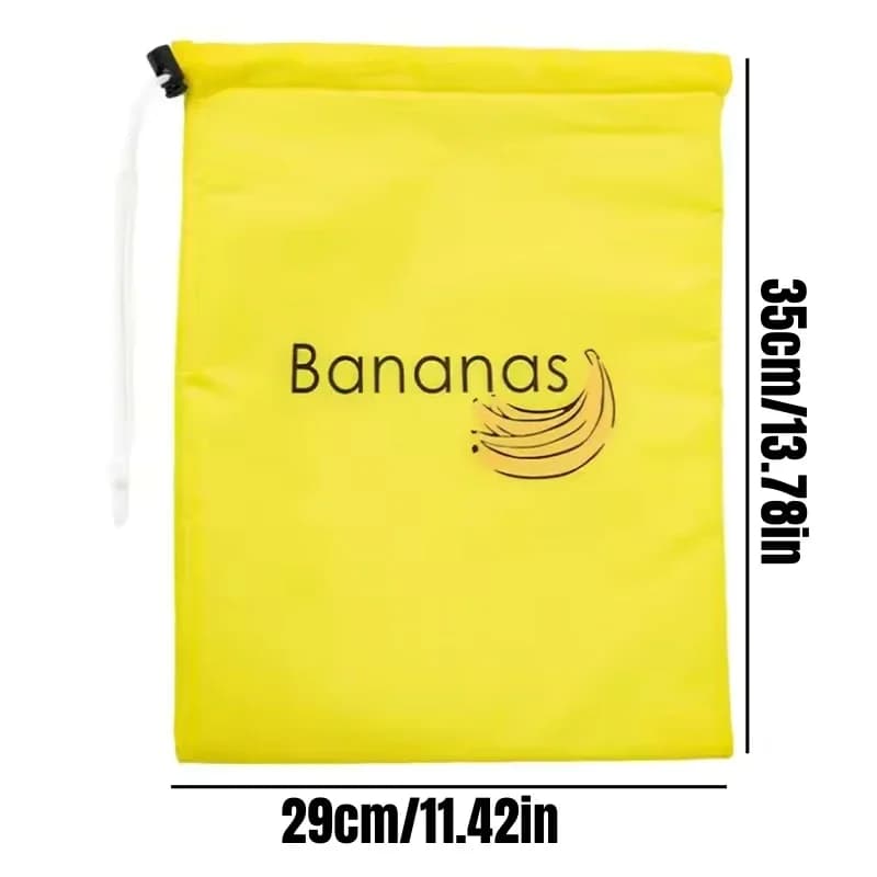 Frissentartó banántároló és zöldségtároló tasak (1/2/3/5 db)