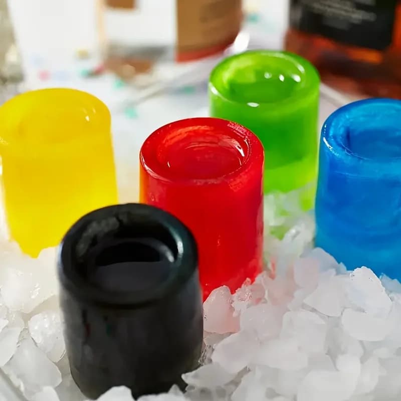 4 részes szilikon jégkocka- és jéggömb készítő forma whiskyhez és italokhoz