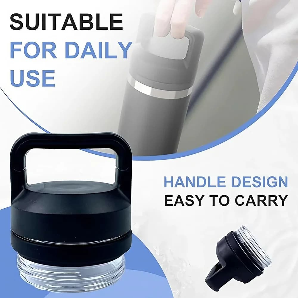 1/2/3 db Rambler Chug cserefedél YT 18oz, 26oz, 36oz, 64oz modellekhez - Sportkulacs fedél
