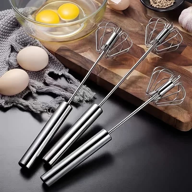 Félautomata rozsdamentes acél habverő és kézi mixer