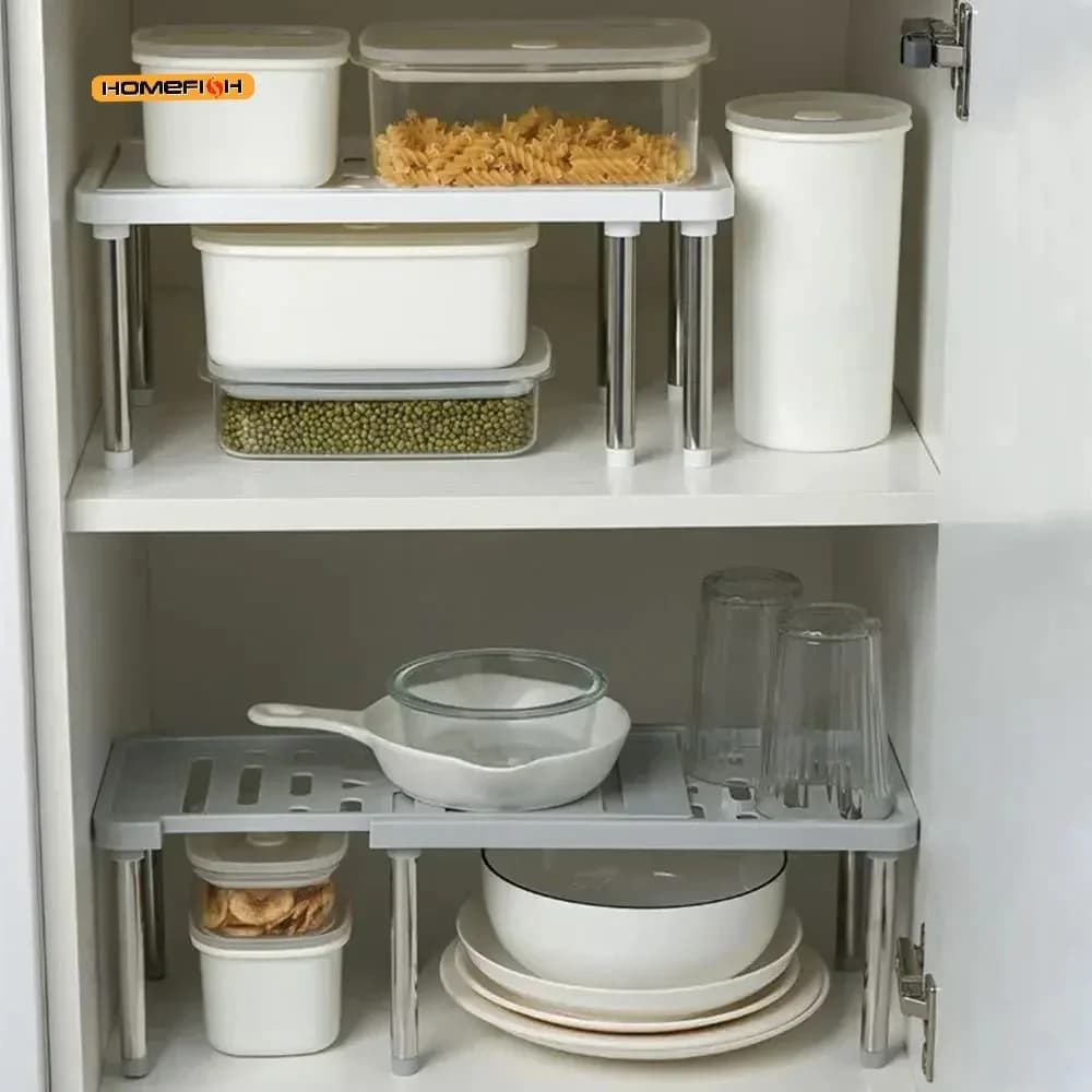 Kihúzható polcrendszer (1 db), univerzális fűszertartó polc